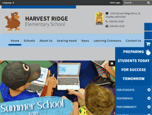 Tablet Screenshot of harvestridge.fhsdschools.org